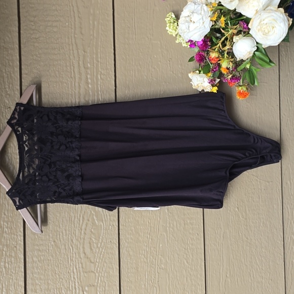 Torrid Super Soft Lace Sweetheart Bodysuit Deep Black 3x New - Picture 11 of 11